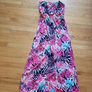 Floral maxi dress
